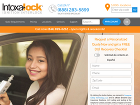 'intoxalock.com' screenshot