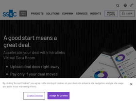 'intralinks.com' screenshot