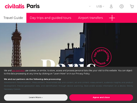 'introducingparis.com' screenshot