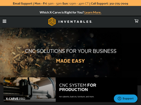 'inventables.com' screenshot