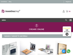 'inventivashop.com' screenshot