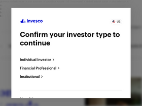 'invesco.com' screenshot