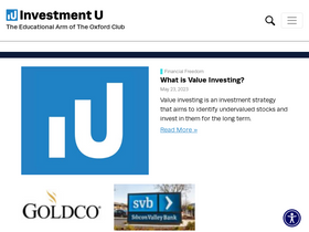 'investmentu.com' screenshot