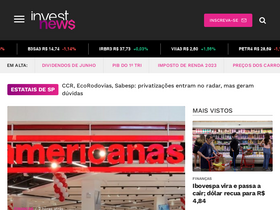 'investnews.com.br' screenshot