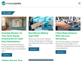 'investorjunkie.com' screenshot