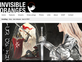 'invisibleoranges.com' screenshot