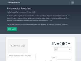 'invoice-generator.com' screenshot