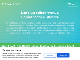 'invoicecloud.net' screenshot