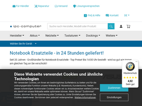 'ipc-computer.de' screenshot