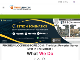 'iphoneunlockingstore.com' screenshot