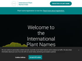 'ipni.org' screenshot