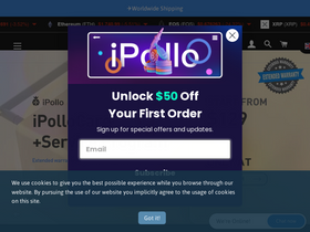 'ipollo.com' screenshot