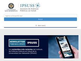 'ipsuss.cl' screenshot