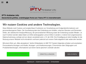 'iptv-anbieter.info' screenshot