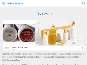 'iptvgratuit.net' screenshot