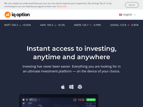 'iq-option.com' screenshot