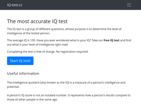'iq-test.cc' screenshot