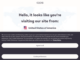 'iqos.com' screenshot