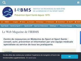 'irbms.com' screenshot