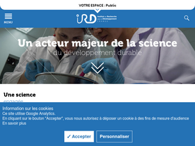 'ird.fr' screenshot