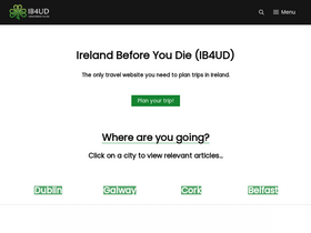'irelandbeforeyoudie.com' screenshot