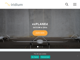 'iridium.com' screenshot