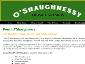 'irishsongs.com' screenshot