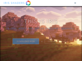 'irisshaders.net' screenshot