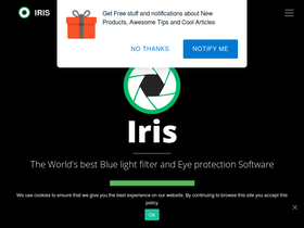 'iristech.co' screenshot