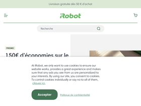 'irobot.fr' screenshot