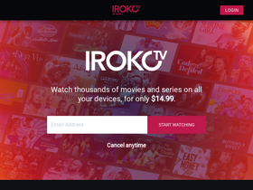 'irokotv.com' screenshot