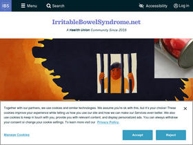 'irritablebowelsyndrome.net' screenshot