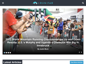 'irunfar.com' screenshot