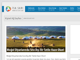 'isa-sari.com' screenshot