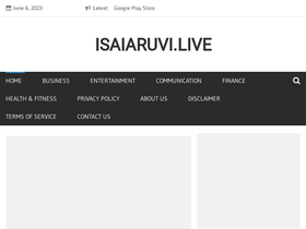 'isaiaruvi.live' screenshot