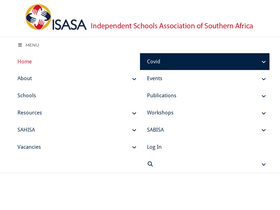 'isasa.org' screenshot