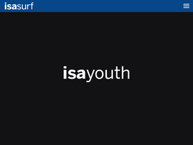 'isasurf.org' screenshot