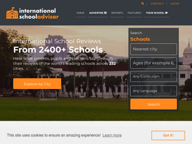 'ischooladvisor.com' screenshot