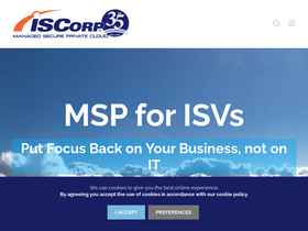 'iscorp.com' screenshot