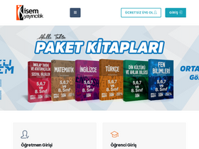 'isemdijital.com' screenshot