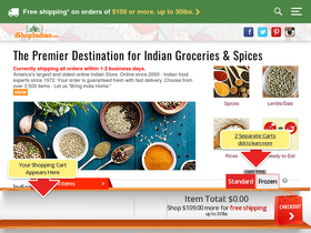 'ishopindian.com' screenshot