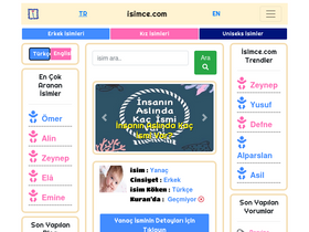 'isimce.com' screenshot