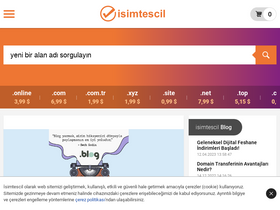 'isimtescil.net' screenshot