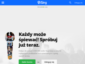 'ising.pl' screenshot