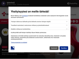 'iskelma.fi' screenshot