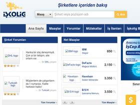 'iskolig.com' screenshot