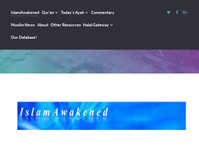'islamawakened.com' screenshot