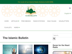 'islamicbulletin.org' screenshot