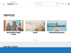 'islamicity.org' screenshot