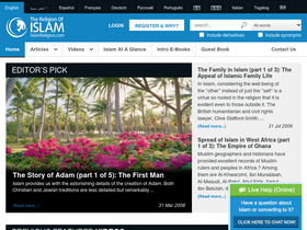 'islamreligion.com' screenshot